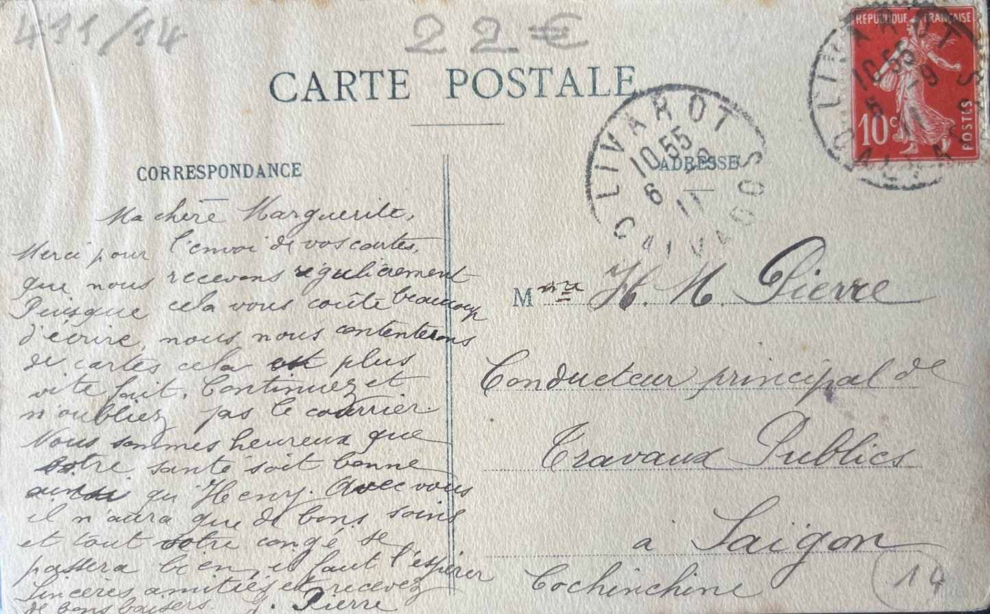 CPA FR14 Livarot (Calvados) - Fromagerie G.BISSON - Route de Saint-Pierre-s/-Dives