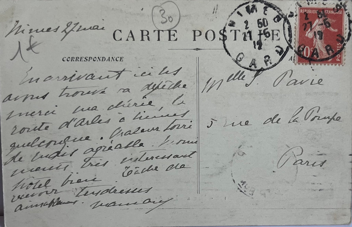 CPA FR30 Nimes - 176 - Les Arènes