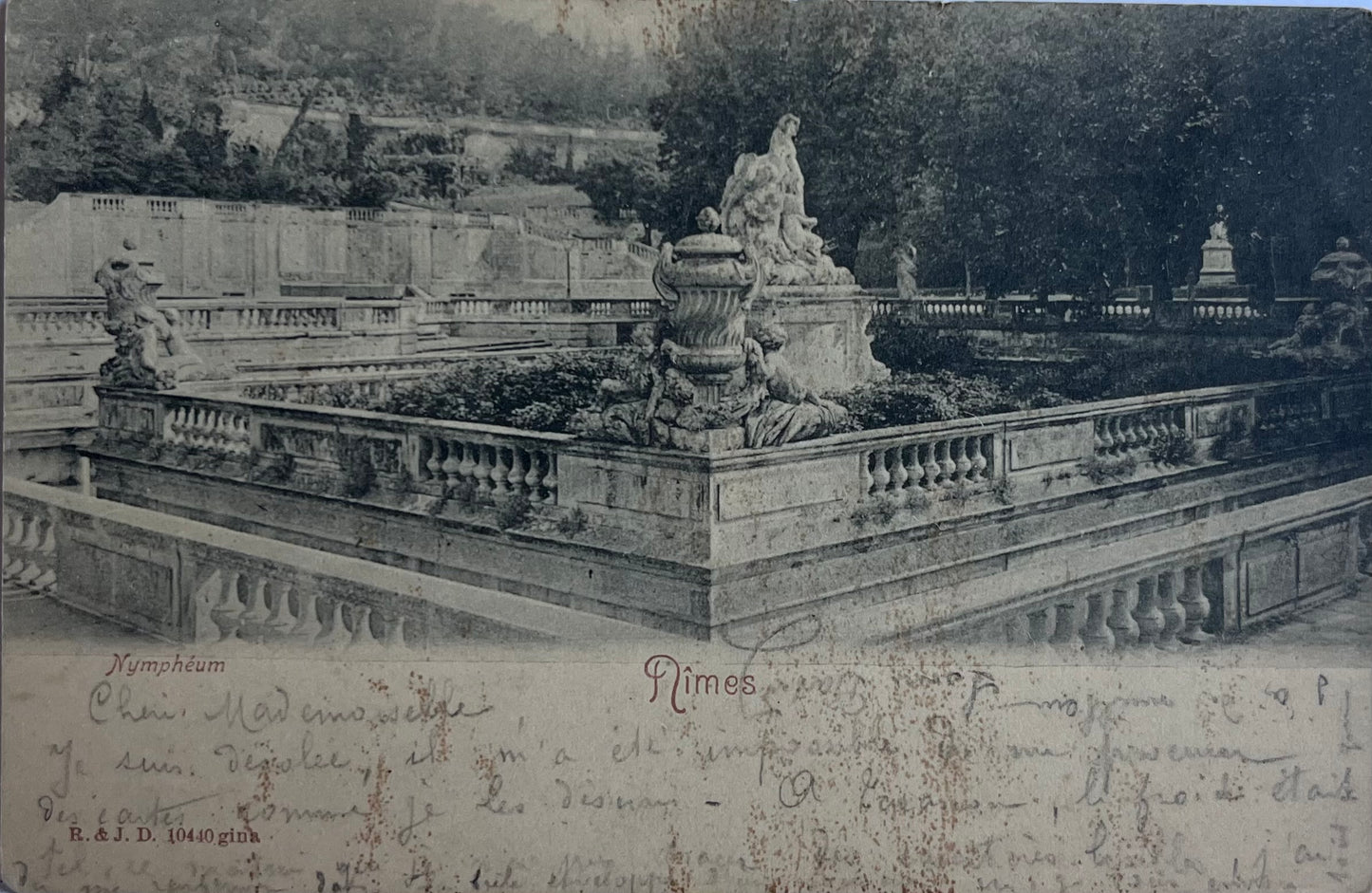 CPA FR30 Nimes - Nymphéum