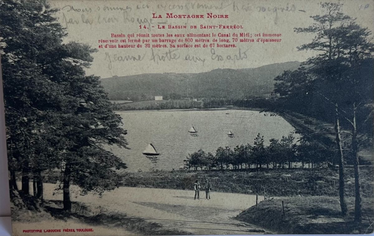 CPA FR31 La Montagne Noire - Le Bassin de Saint-Ferréol