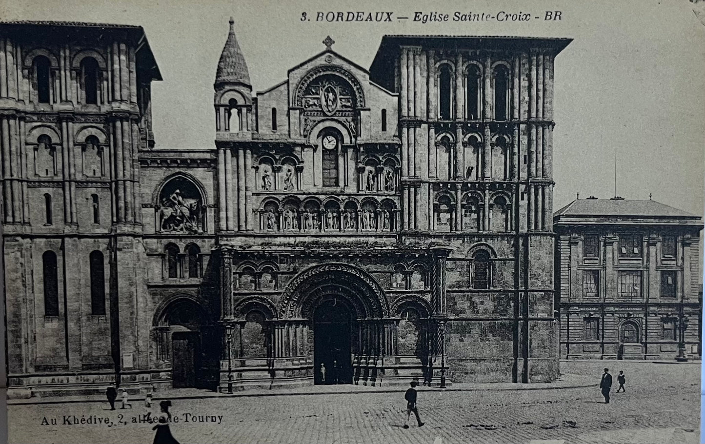 CPA FR33 Bordeaux - Eglise Saint-Croix BR