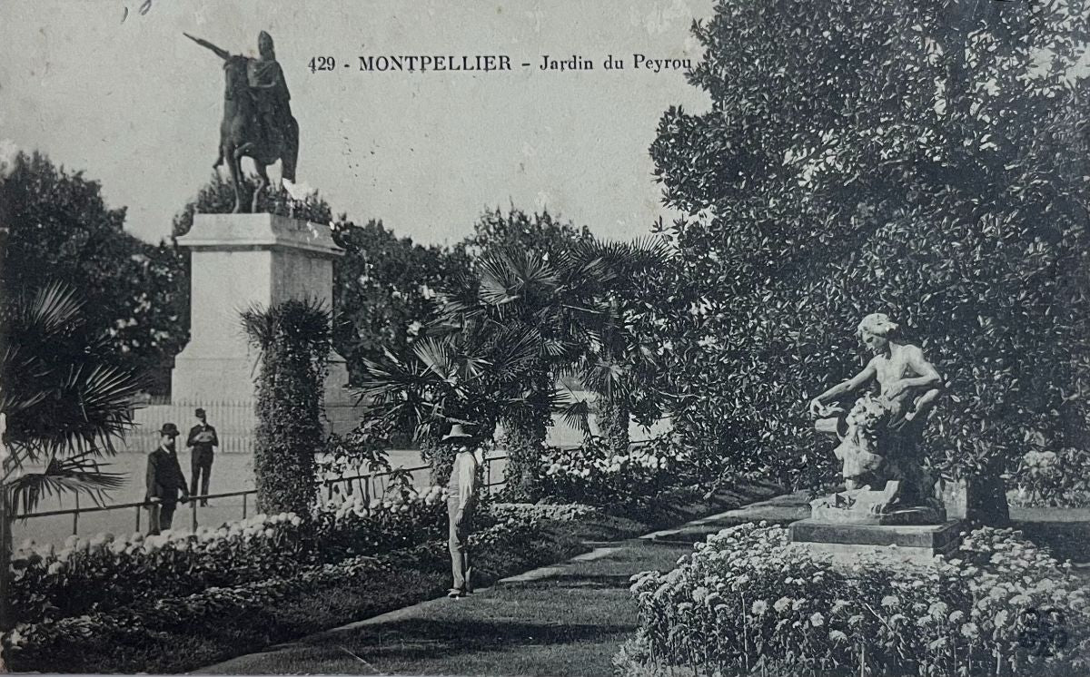 CPA FR34 Montpellier - Jardin du Peyrou