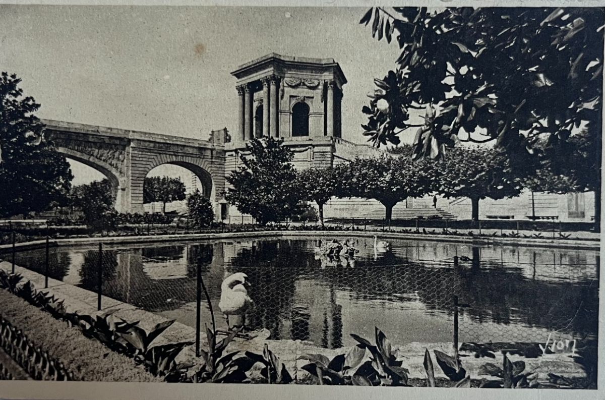 CPA FR34 Montpellier (Hérault) - Jardin du Peyrou - Le Château d'eau et l'Aqueduc St-Clément