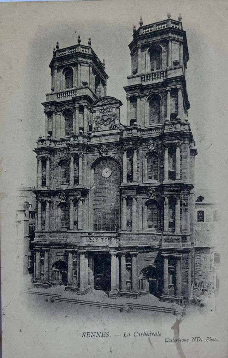 CPA FR35 Rennes - La Cathédrale ND