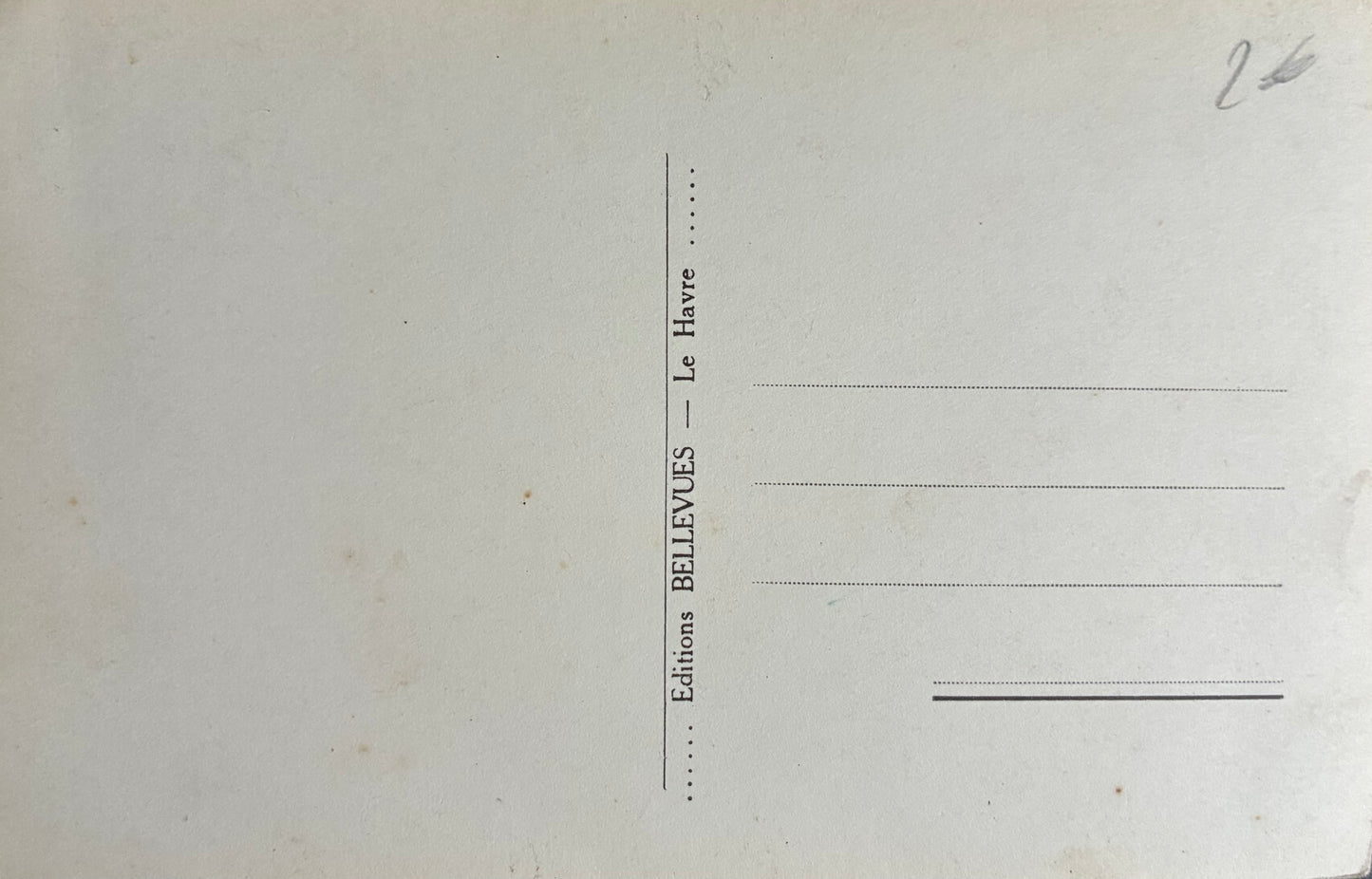 CPA FR76 Le Havre - La Digue nord un jour de tempête