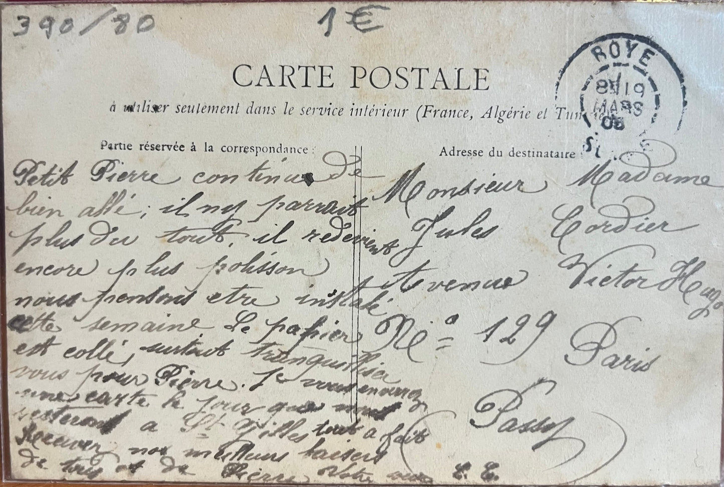 CPA FR80 Roye - Eglise St Georges-de-Roye - Vue prise en 1790