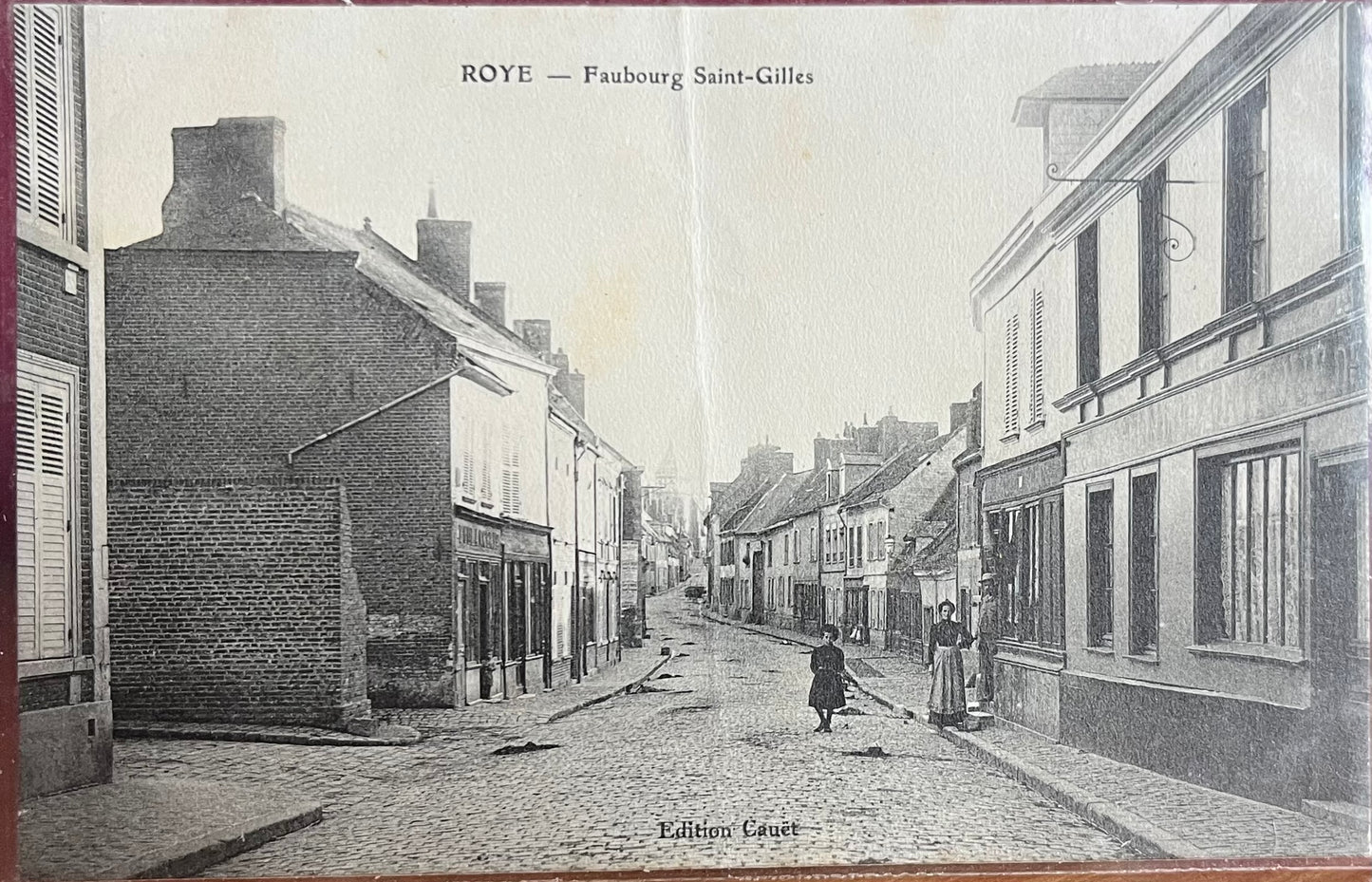 CPA FR80 Roye - Faubourg Saint-Gilles