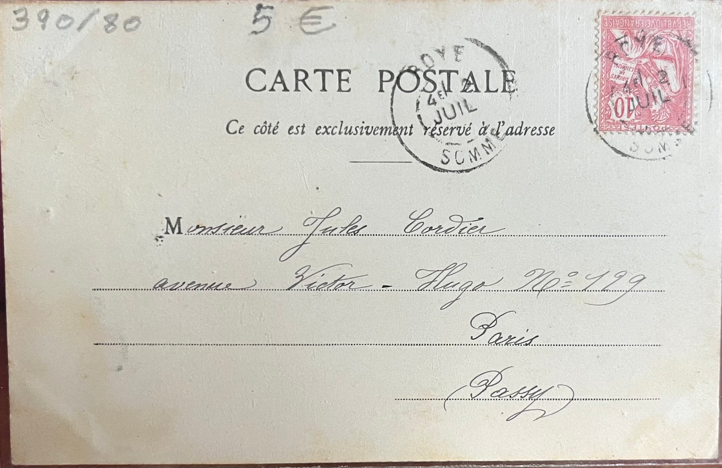 CPA FR80 Roye - Place d'armes