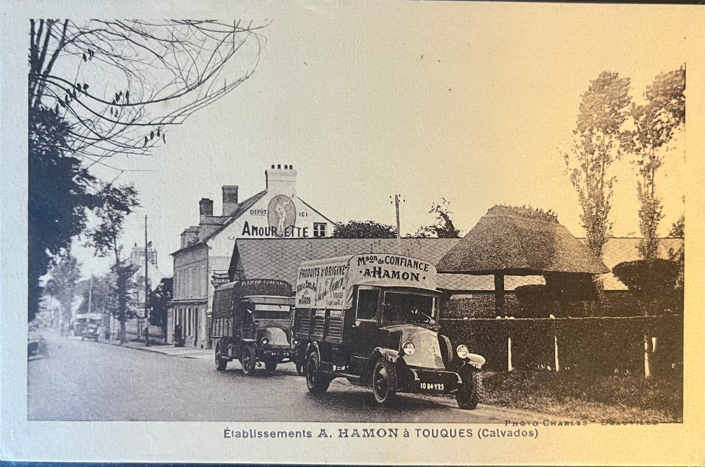 CPA FR14 Etablissement A. Hamon à Touques (Calvados)