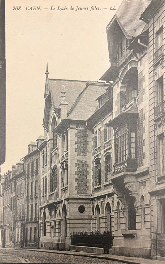 CPA FR14 Caen - Le Lycée de Jeunes filles - LL