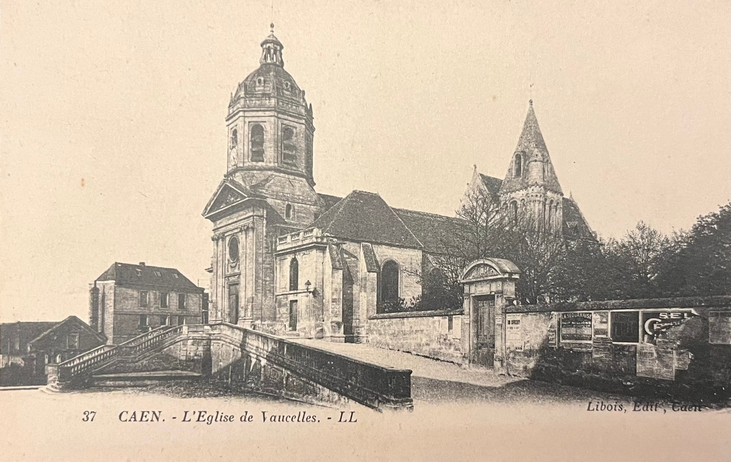 CPA FR14 Caen - L’Église de Vaucelles - LL