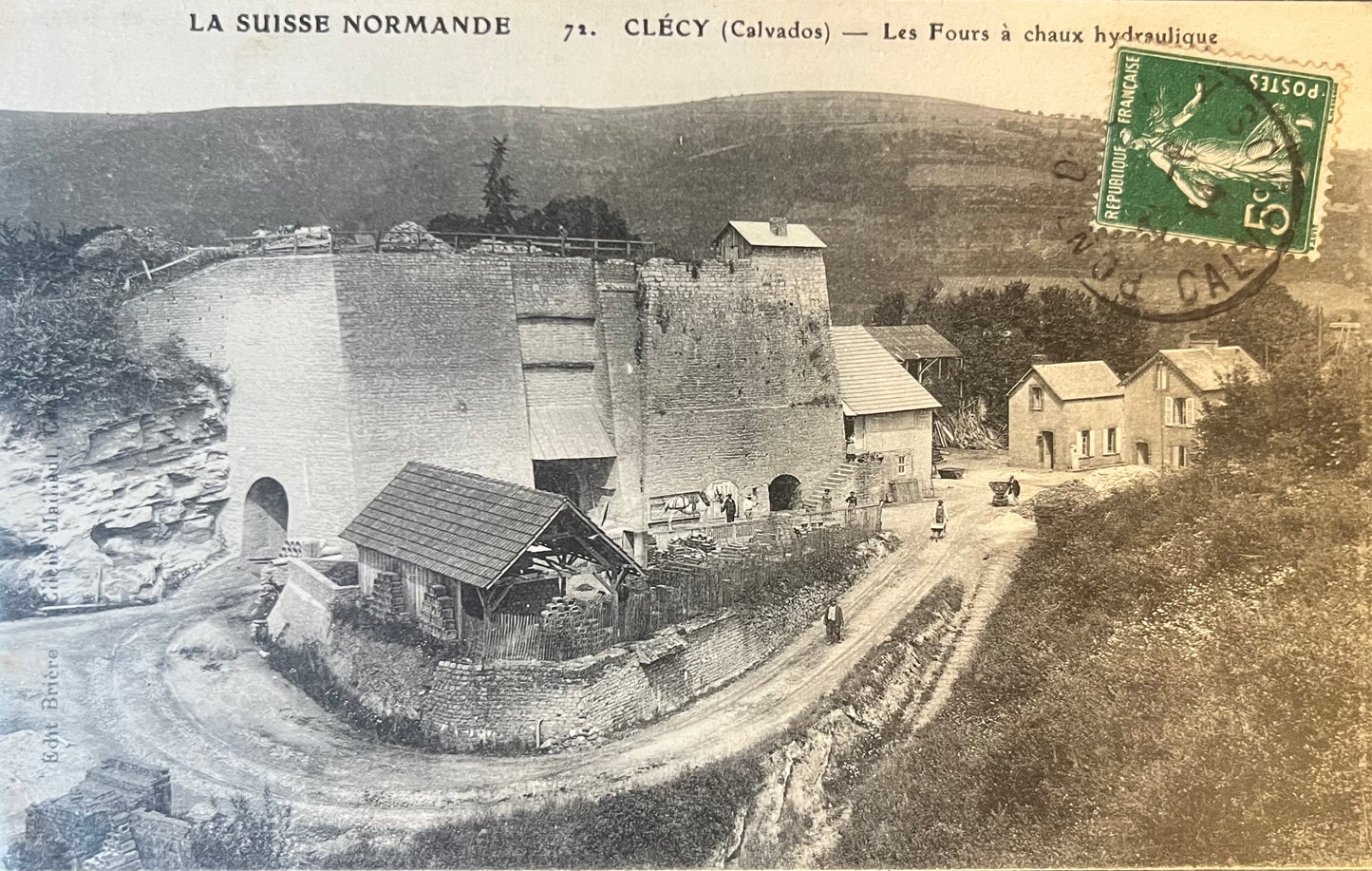 CPA FR14 Clécy (Calvados) - Les Fours à chaux hydraulique - La Suisse normande