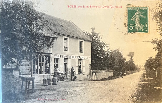 CPA FR14 Totes, par Saint-Pierre-sur-Dives (Calvados)