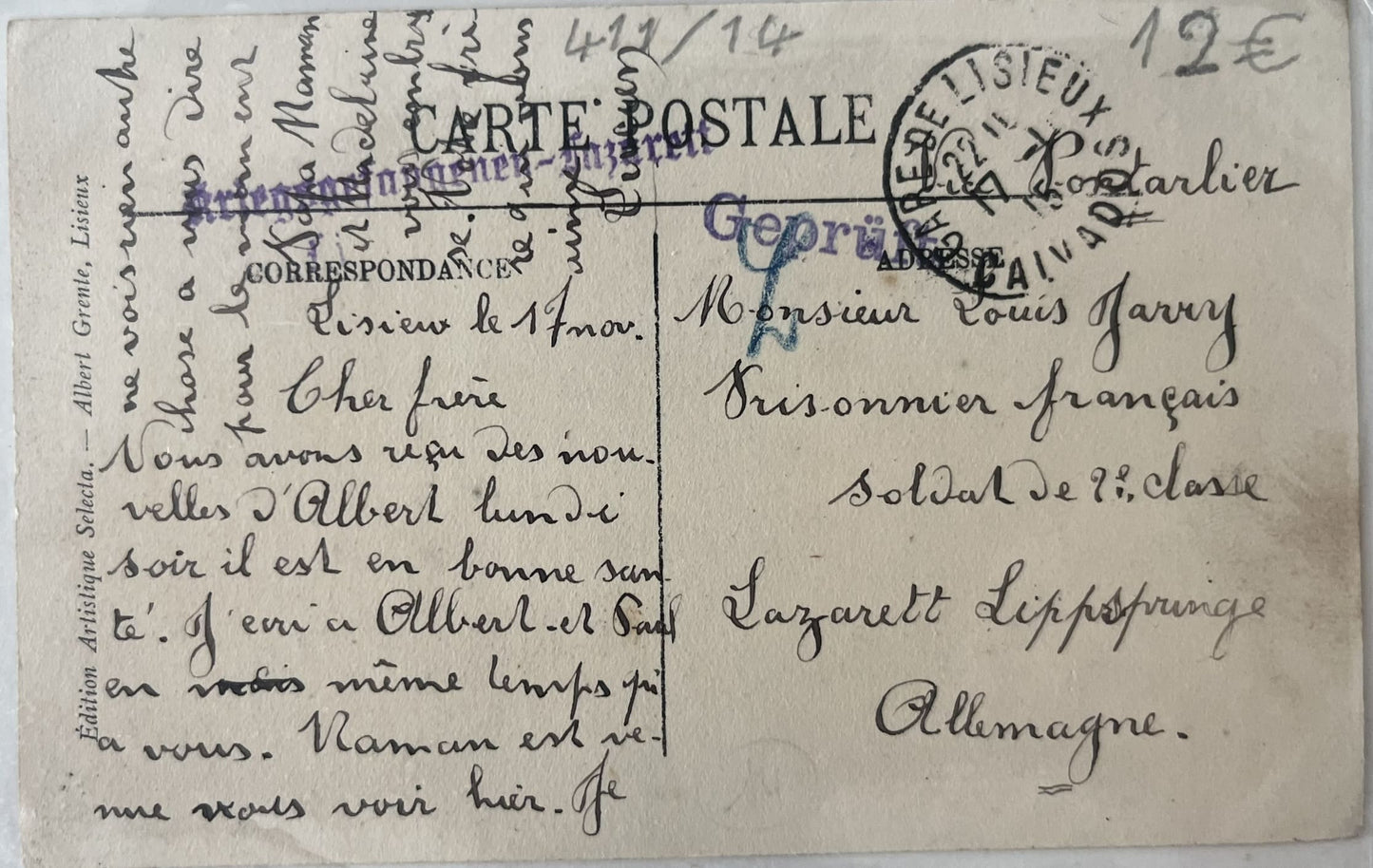 CPA FR14 Lisieux - Le Marché aux Légumes - LL