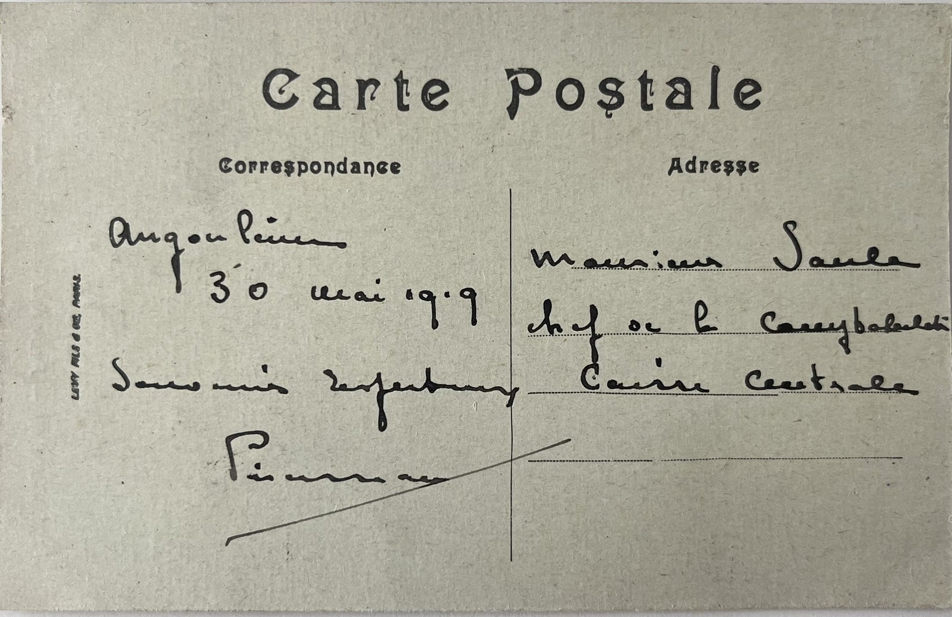 CPA FR16 Angoulême - Façade de la Cathédrale - LL