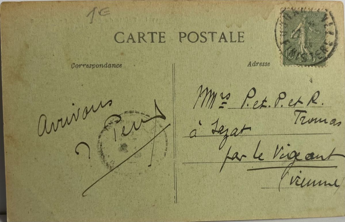 CPA FR29 La Pointe du Raz - L'Enfer de Plogoff, la cheminée du Diable