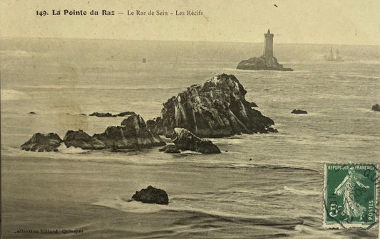 CPA FR29 La Pointe du Raz - Le Raz de Sein - Les Récifs
