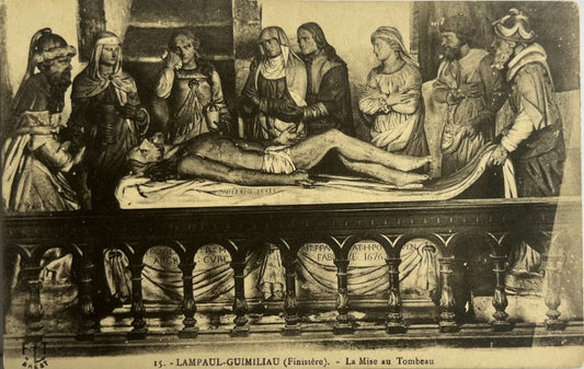 CPA FR29 Lampaul-Guimiliau (Finistère) - La Mise au Tombeau