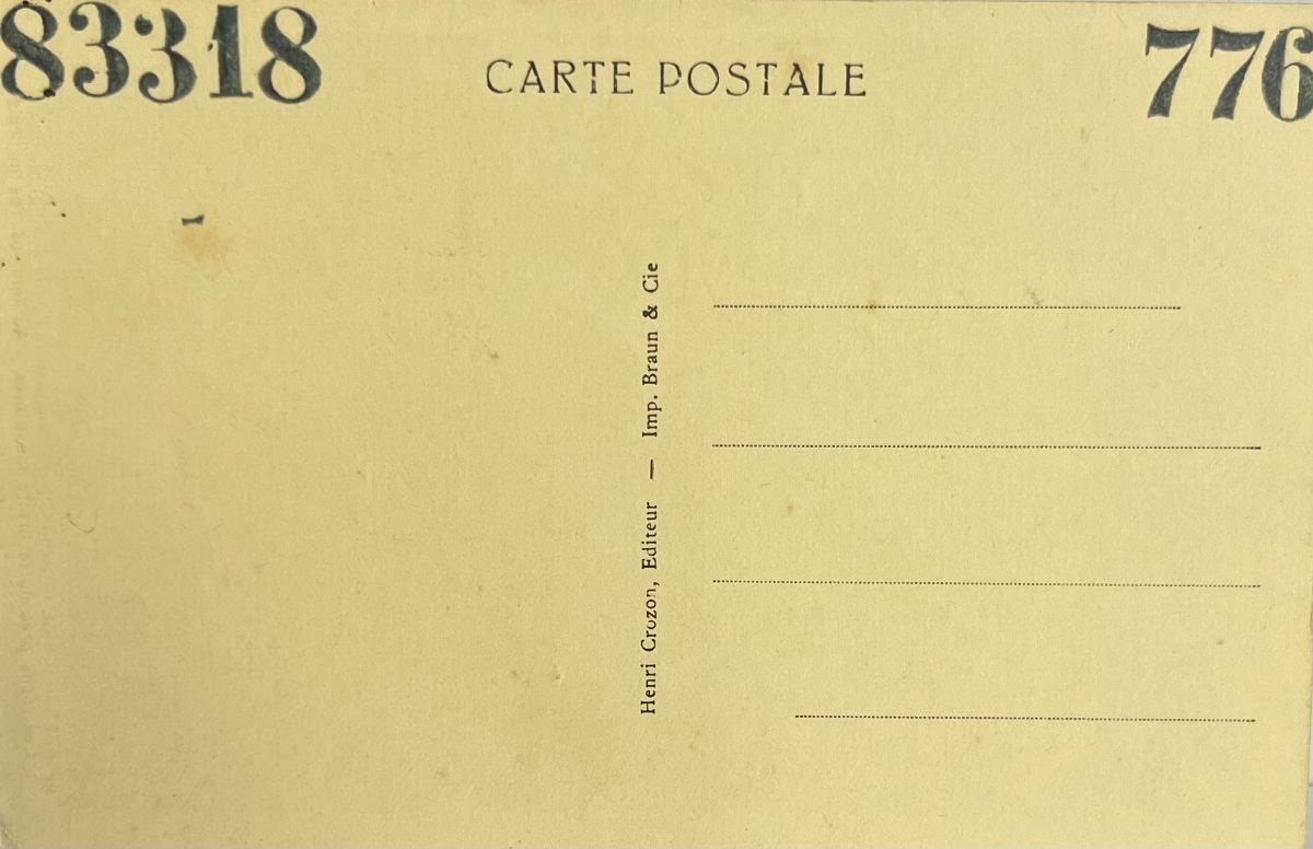 CPA FR29 Presqu'ile de Crozon - Extrémité de la Pointe du Château de Dinant - Les récifs près de la Grotte inexplorée - Au loin les Tas de Pois