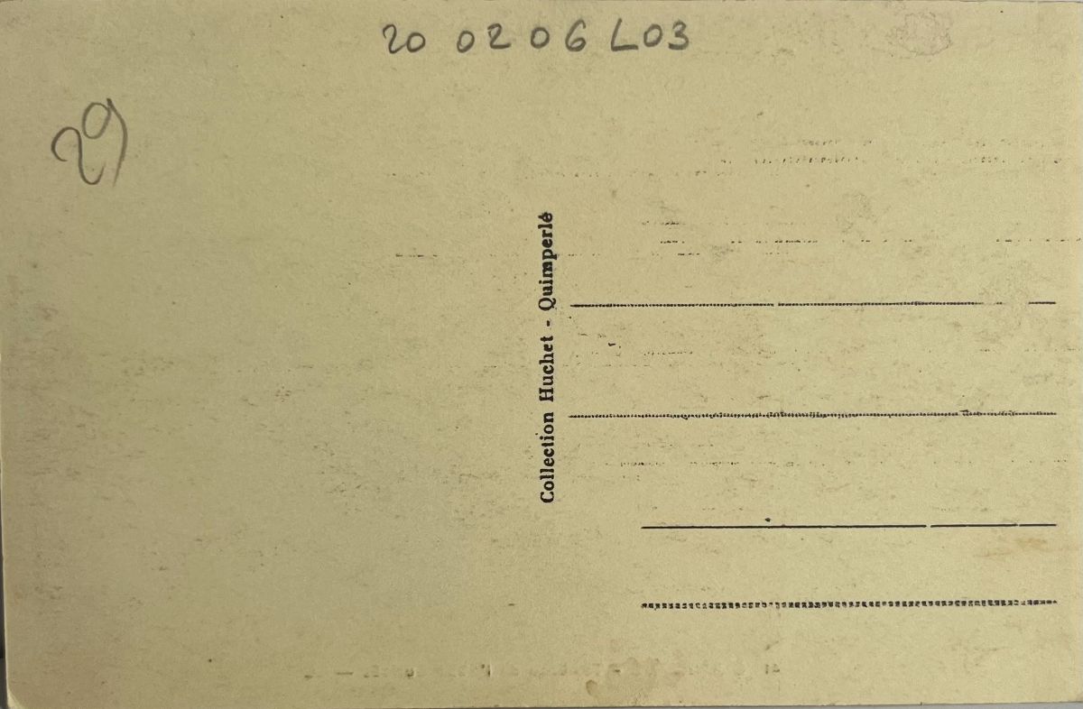 CPA FR29 Quimperlé - Tombeau de l'Abbé Gurloës - LL