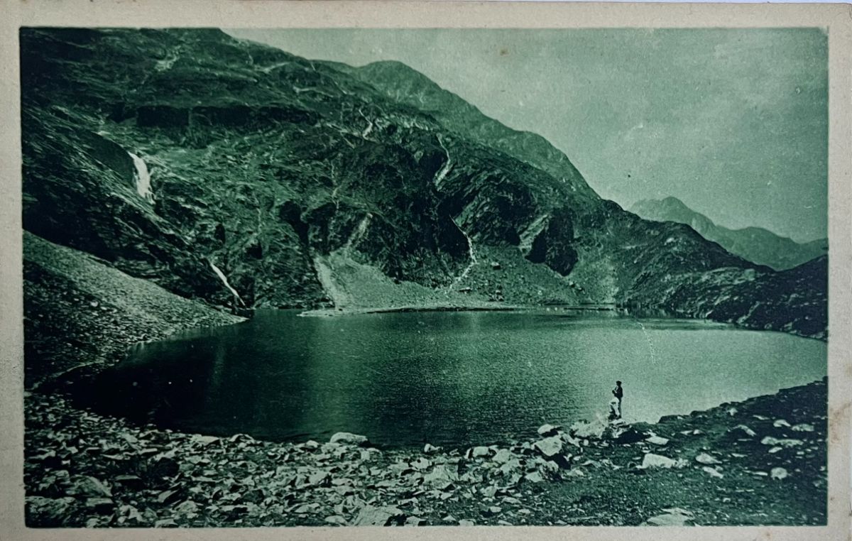 CPA FR31 Environs de Luchon - Le Lac Vert (alt 1960m)