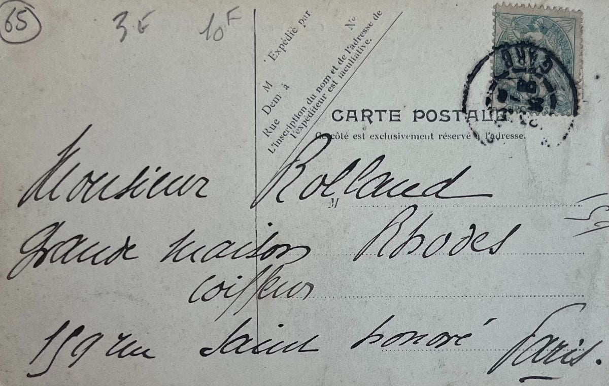 CPA FR31 Luchon - Castel-Vieil et le Port de Vénasque
