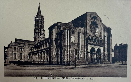 CPA FR31 Toulouse - L'Eglise Saint-Sernin LL