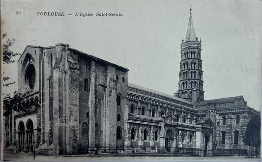 CPA FR31 Toulouse - L'Eglise Saint-Sernin