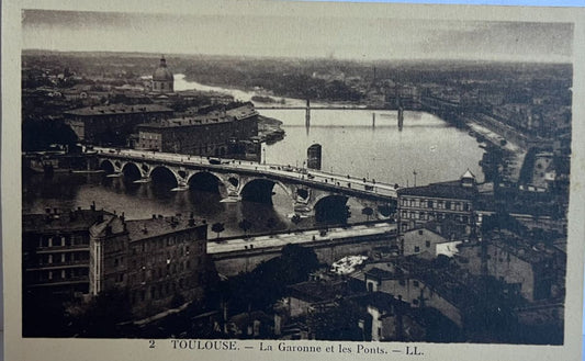 CPA FR31 Toulouse - La Garonne et les Ponts LL