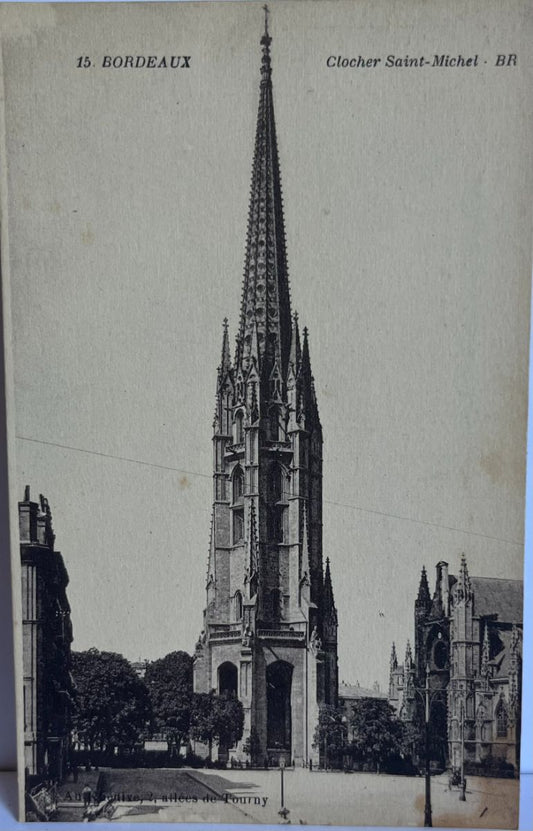 CPA FR33 Bordeaux - Clocher Saint-Michel BR