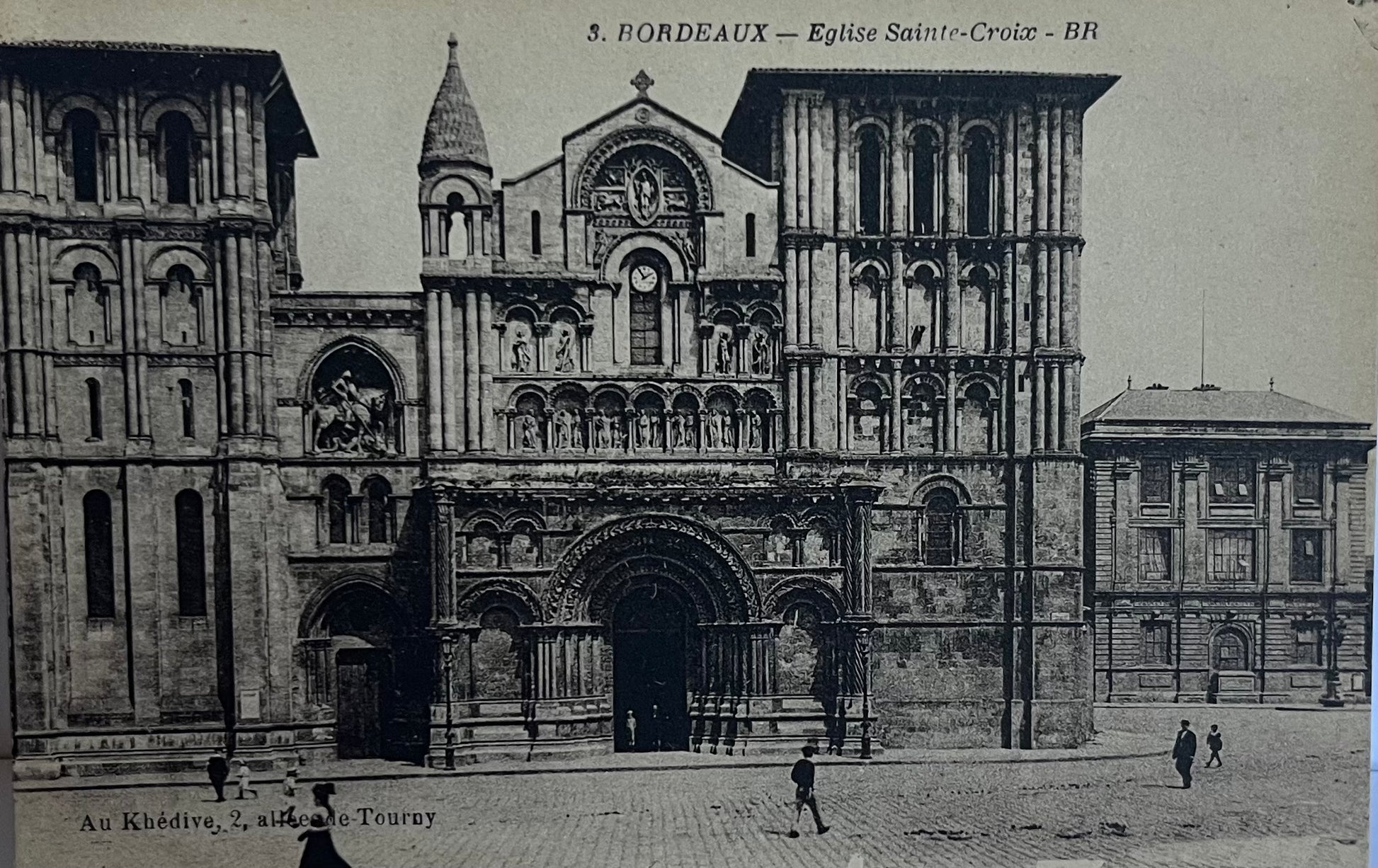 CPA FR33 Bordeaux - Eglise Saint-Croix BR
