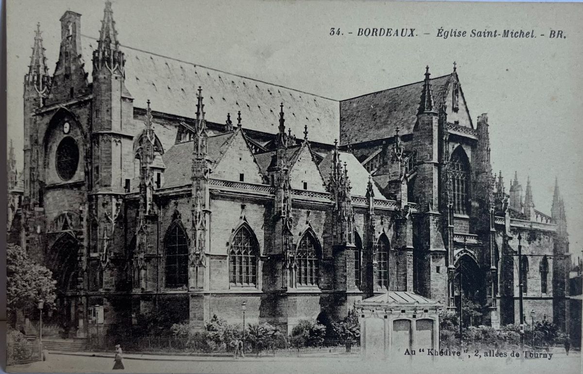 CPA FR33 Bordeaux - Eglise Saint-Michel BR