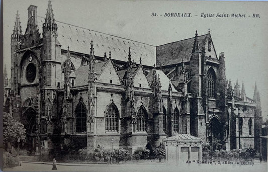 CPA FR33 Bordeaux - Eglise Saint-Michel BR