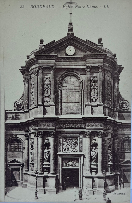CPA FR33 Bordeaux - L'Eglise Notre-Dame LL