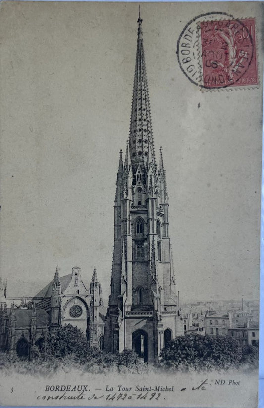 CPA FR33 Bordeaux - La Tour Saint-Michel ND