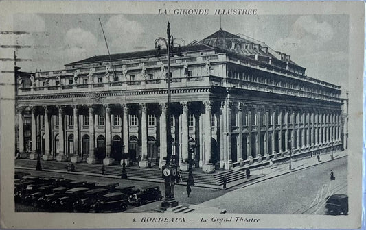 CPA FR33 Bordeaux - Le Grand Théâtre (La Gironde Illustrée)