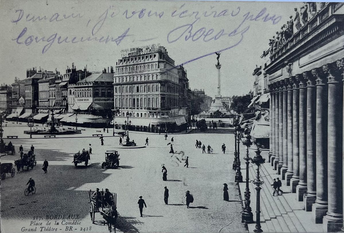 CPA FR33 Bordeaux - Place de la Comédie - Grand Théâtre BR