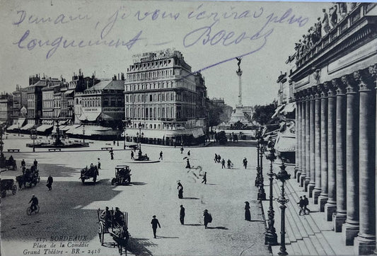 CPA FR33 Bordeaux - Place de la Comédie - Grand Théâtre BR