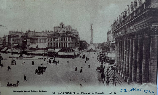 CPA FR33 Bordeaux - Place de la Comédie MD