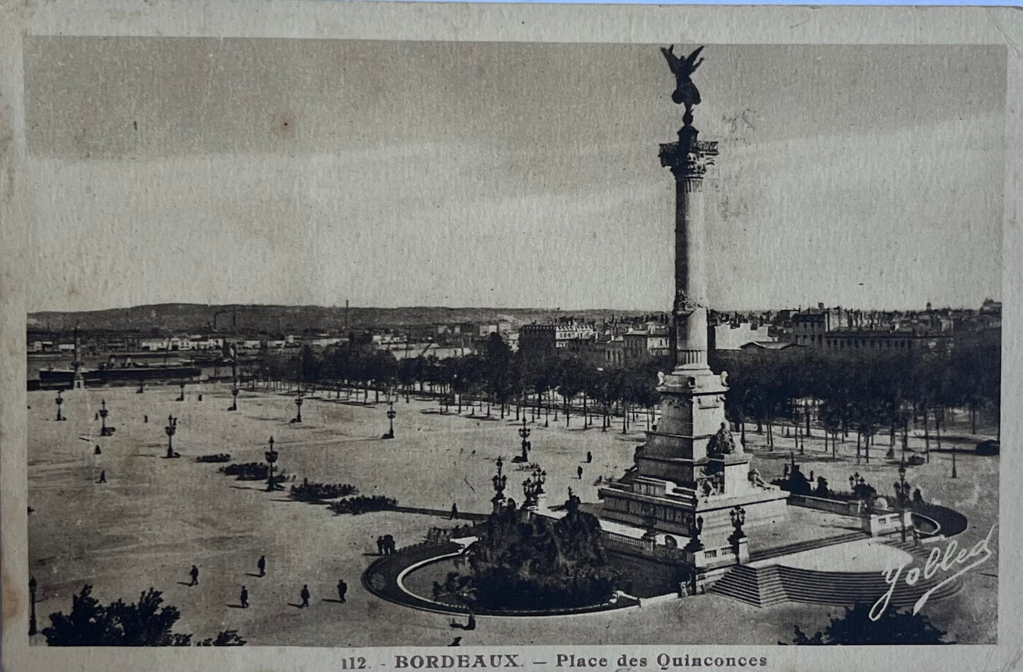 CPA FR33 Bordeaux - Place des Quinconces