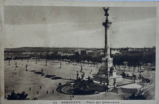 CPA FR33 Bordeaux - Place des Quinconces