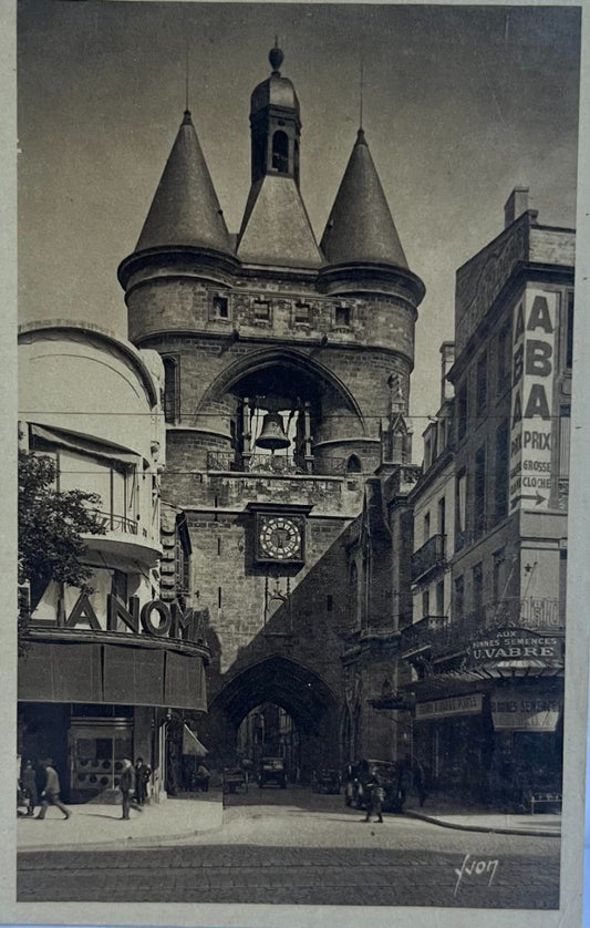 CPA FR33 Bordeaux (Gironde) - La Grosse Cloche ou Porte Saint-Eloi (Xve siècle)
