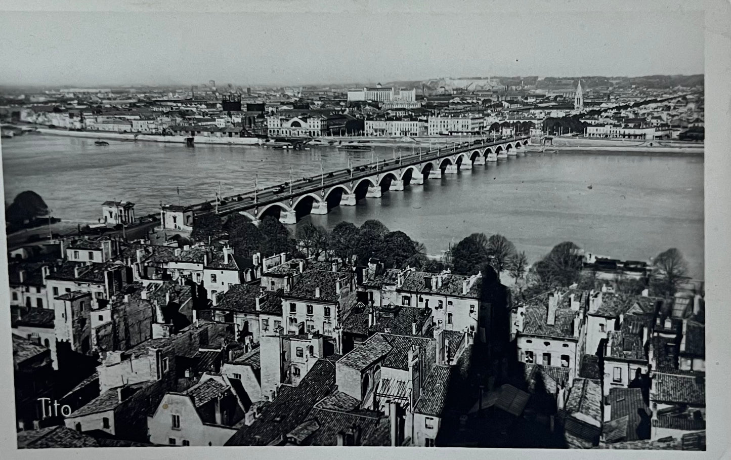 CPA FR33 Port Autonome de Bordeaux - Vue générale prise de la Tour St-Michel