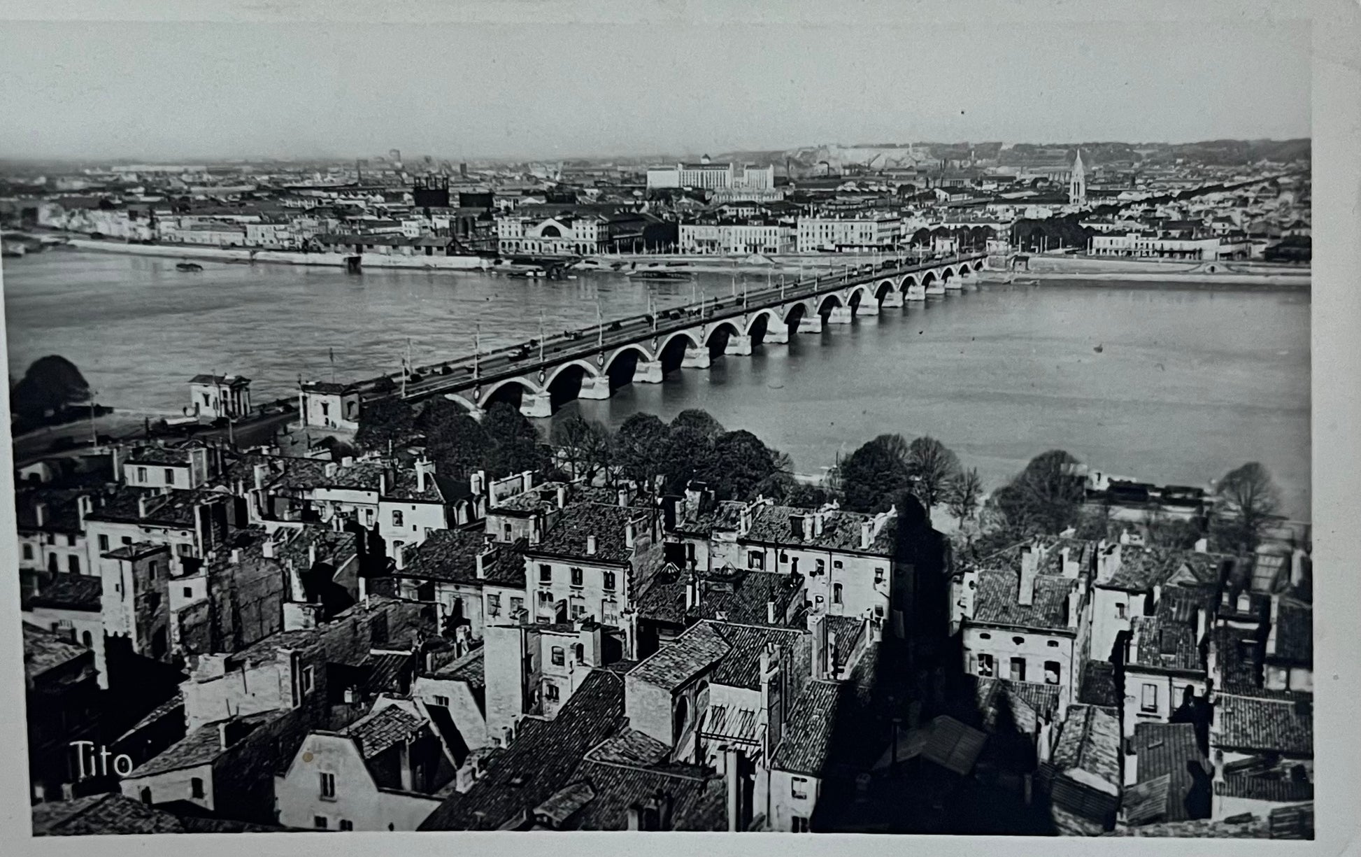CPA FR33 Port Autonome de Bordeaux - Vue générale prise de la Tour St-Michel