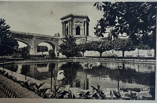 CPA FR34 Montpellier (Hérault) - Jardin du Peyrou - Le Château d'eau et l'Aqueduc St-Clément