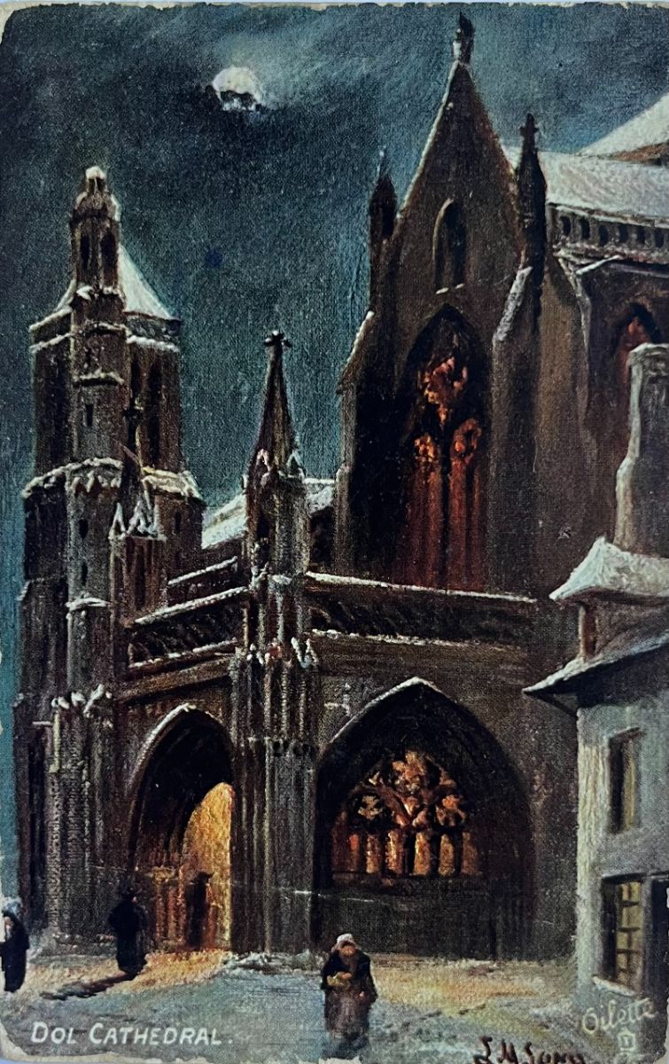 CPA FR35 Dol-de-Bretagne - Cathédrale