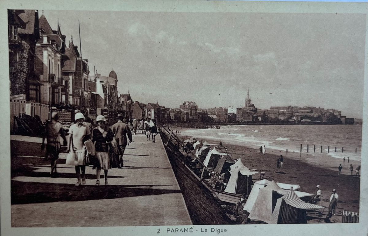 CPA FR35 Paramé - La Digue