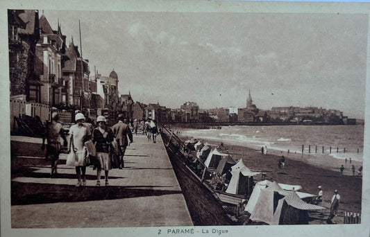 CPA FR35 Paramé - La Digue