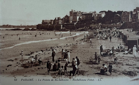 CPA FR35 Paramé - La Pointe de Rochebonne - Rochebonne Point LL