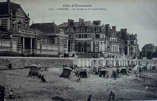 CPA FR35 Paramé - Le Casino et le Grand Hôtel - Côte d'Emeraude